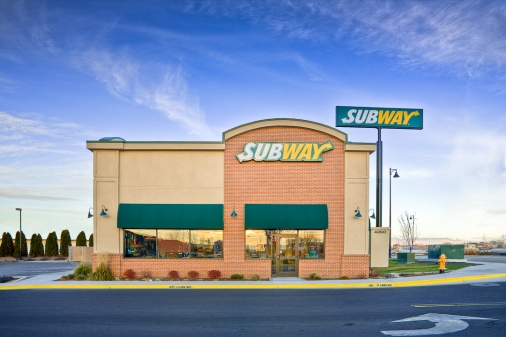 Construction project completed by HC Company - Subway in Garrity