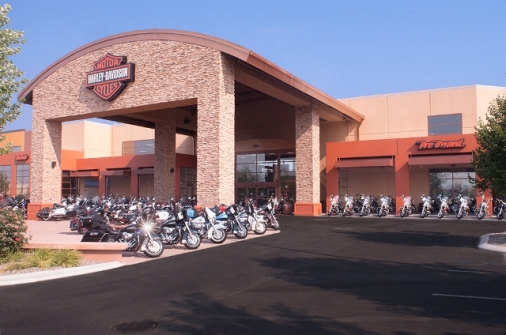 Harley Davidson Remodel project completed by HC Company