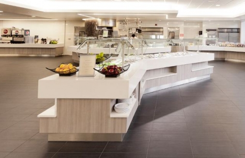 Cafeteria Style Serving Area