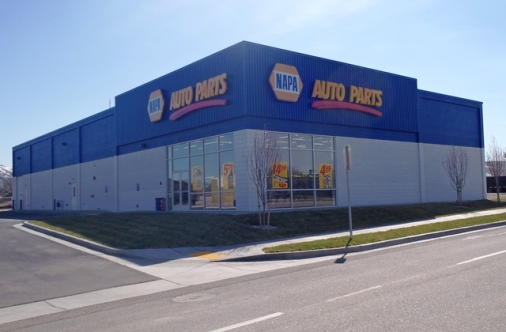Construction project completed by HC Company - Napa Auto Parts