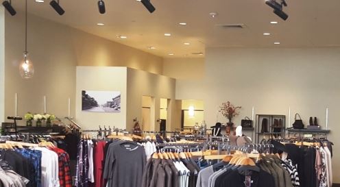 Construction project completed by HC Company - retail view