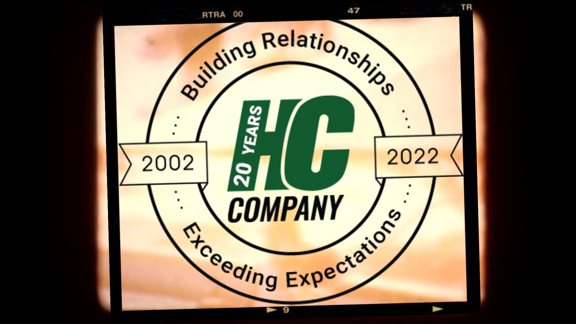 HC Company’s 20th Anniversary:  It’s About the Relationships